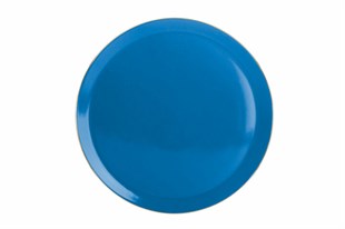 Porland Morocco Mavi Düz Tabak 32 Cm